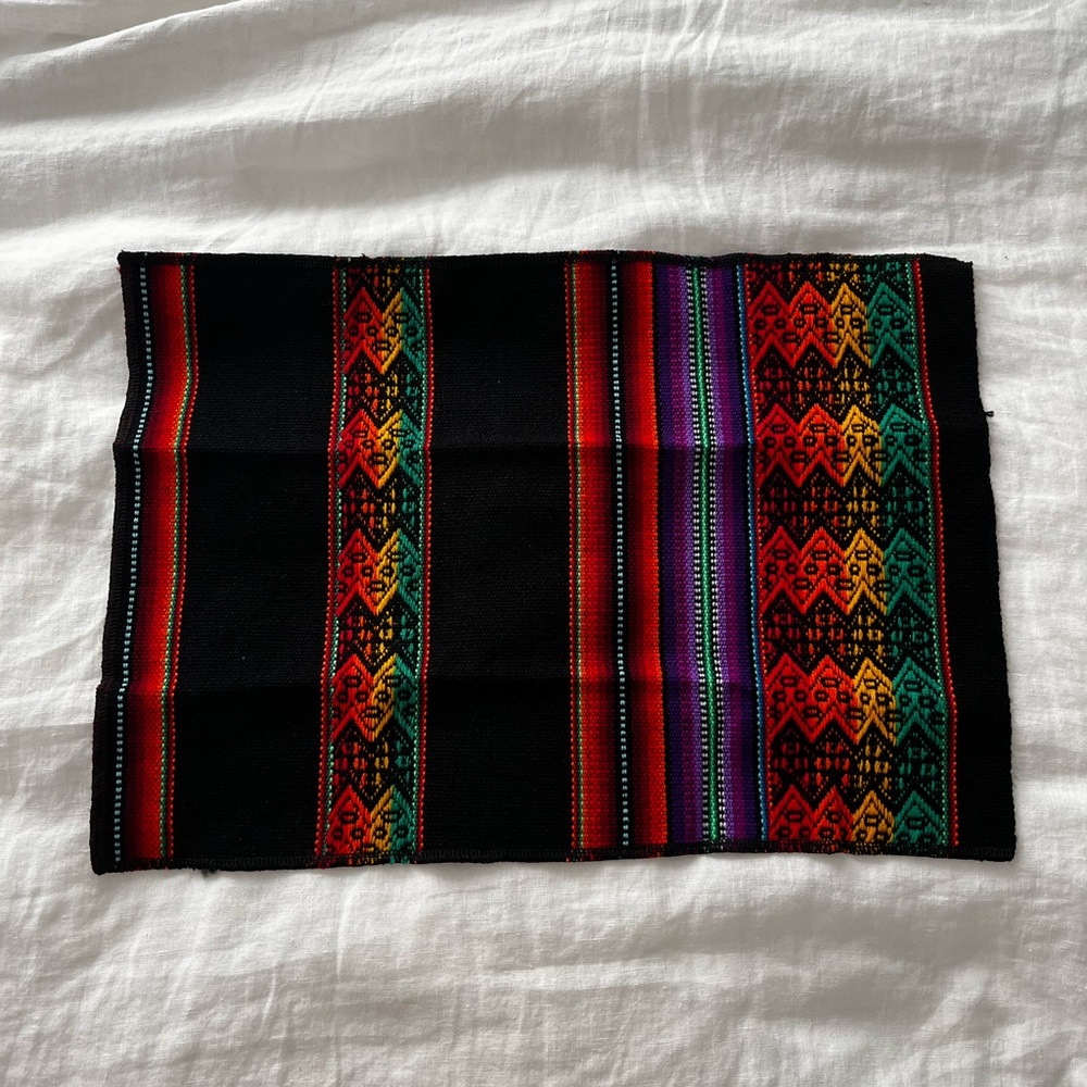 Set of 4 Handmade Placemats Made in Peru